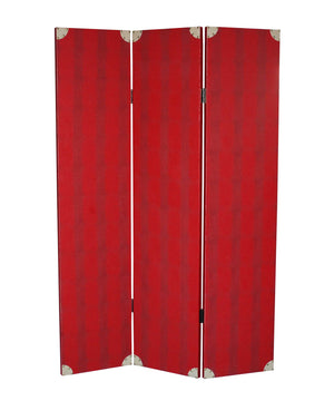 71" X 47" Red Wood Screen