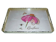16" X 10" Multi-Color Metal Inspiration Tray