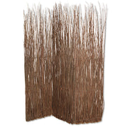 84" X 63" Brown Willow Adirondack Screen