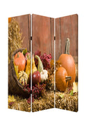 48" X 72" Multi-Color Wood Canvas Harvest Screen