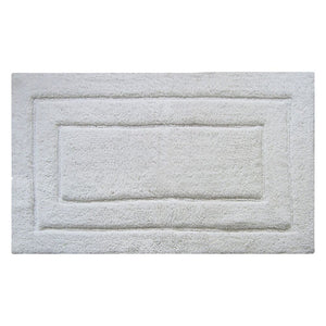 Beautiful Classic Bath Rug - White