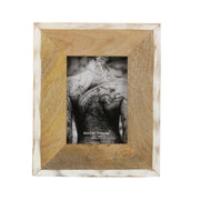 Antiqued Sterling Brown Photograph Frame