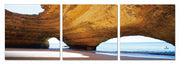 24" Multicolor Canvas 3 Horizontal Panels Photo