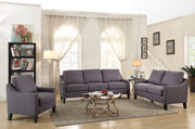 68" X 31" X 36" Gray Linen Sofa