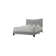 83" X 64" X 48" Queen Gray Fabric Bed