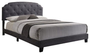 83" X 64" X 50" Queen Gray Fabric Bed