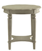24" X 24" X 24" Antique Slate Solid Wood End Table