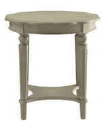 24" X 24" X 24" Antique Slate Solid Wood End Table