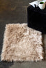 2' X 3' Tan Faux Rectangular Area Rug