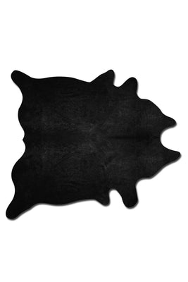 6' X 7' Cowhide Rug - Black