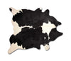 6' X 7' Cowhide Rug - Black & White