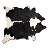 6' X 7' Cowhide Rug - Black & White