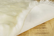 2' X 3' Natural Single Sheepskin Area Rug