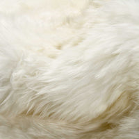 4' X 6' X 2' Natural Quattro Sheepskin Area Rug