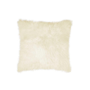 18" X 18" Natural Sheepskin Pillow