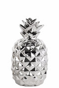 Lustrous Pineapple Figurine- Small- Silver