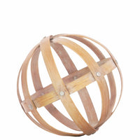 Bamboo Orb Dyson Sphere Design - Medium - Brown
