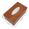 Brown Tissue Box Cover Holder Or Napkin Dispenser Handmade In Mango Wood