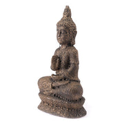 10.4" X 6.5" X 19.1" Brown Buddha Sculpture