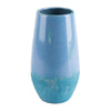 6.5" X 6.5" X 12" Small Gorgeous Blue Vase
