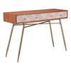 47.2" X 16.9" 31.9" Multicolor Console Table