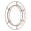 31.9" X 3.7" X 31.9" Antique Open Wire Design Mirror