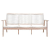 70.9" X 33.1" X 34.4" White W And White South Port Sofa