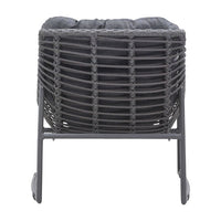 28.7" X 30.7" X 31" Gray Polyethylene Beach Chair