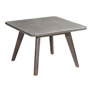 48" X 20.5" X 16.5" Gray And Beige Beach Coffee Table
