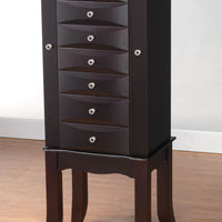 Jewelry Armoire, Java (Brown)
