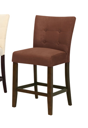 Counter Height Chair - Set Of 2, Brown