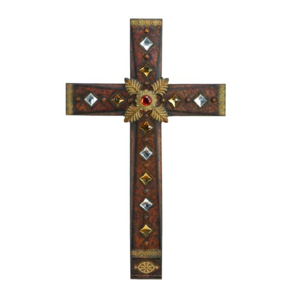 Metal Wall Cross 32"H, 20"W