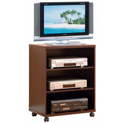 Splendid TV Stand - Printer Stand With Casters, Brown