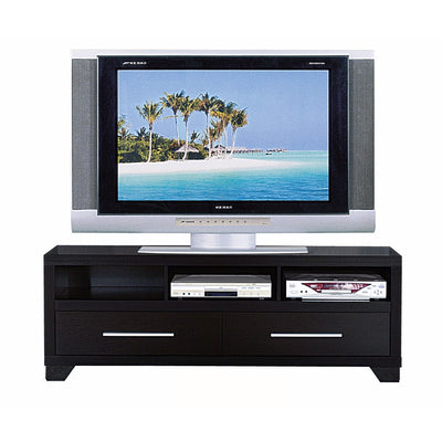 Rich and Elegant TV Stand With Storage, Black