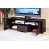 Modern Style TV Stand With 1 Drawer  And 2 Open Shelves