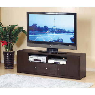 Modern Style TV Stand With 1 Drawer  And 2 Open Shelves