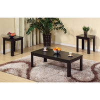 Sleek Contemporary Coffee & End Table, Set of 3