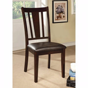 Solid Wood Side Chair, Set Of 2