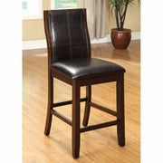 Leatherette Chair Counter Height Chair, Set Of 2