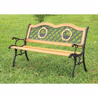 Traditional Style Patio Bench