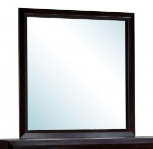 Transitional Style Dark Espresso Mirror