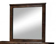 Transitional Style Mirror , Oak
