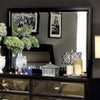 Contemporary Style Mirror , Black