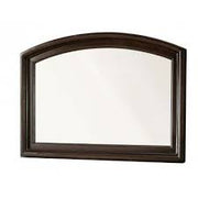 Contemporary Style Mirror , Brown Cherry