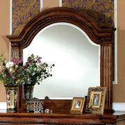 Luxurious Masterpiece Mirror , Antique Tobacco Oak
