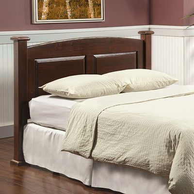 Transitional Style Head Board, Dark Cherry