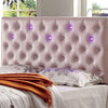 Contemporary Style Pink Headboard