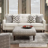 Spacious Love Seat, Ivory