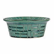 Abstract Pattern Green Bowl