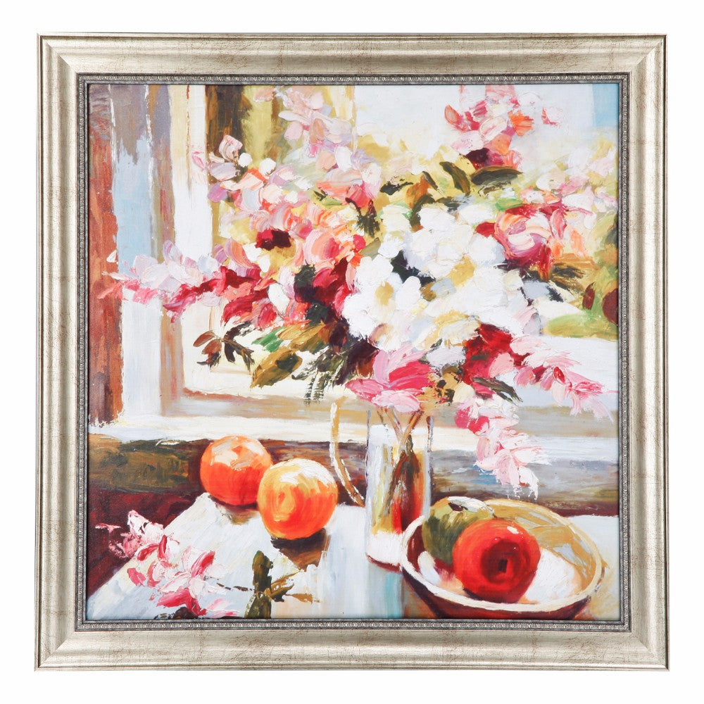 Floral Wall Art Framed Beautifully, Multi Color